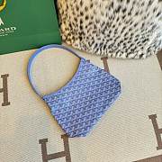 Fortok Goyard Boheme Hobo bag Light blue Goyardine Canvas 26cm x 11cm x 22cm - 3