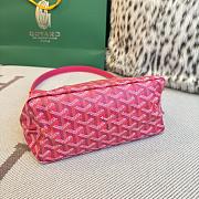 Fortok Goyard Boheme Hobo bag Hot Red Goyardine Canvas 26cm x 11cm x 22cm - 3