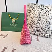 Fortok Goyard Boheme Hobo bag Hot Red Goyardine Canvas 26cm x 11cm x 22cm - 5
