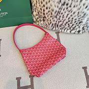 Fortok Goyard Boheme Hobo bag Hot Red Goyardine Canvas 26cm x 11cm x 22cm - 6