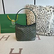 Fortok Goyard Boheme Hobo bag Olive Green Goyardine Canvas 26cm x 11cm x 22cm - 1