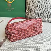 Fortok Goyard Boheme Hobo bag Red Goyardine Canvas 26cm x 11cm x 22cm - 2