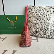 Fortok Goyard Boheme Hobo bag Red Goyardine Canvas 26cm x 11cm x 22cm - 4