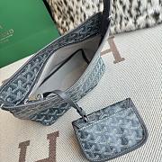 Fortok Goyard Boheme Hobo bag Grey Goyardine Canvas 26cm x 11cm x 22cm - 3