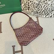 Fortok Goyard Boheme Hobo bag Burgundy Goyardine Canvas 26cm x 11cm x 22cm - 2