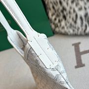 Fortok Goyard Boheme Hobo bag White Goyardine Canvas 26cm x 11cm x 22cm  - 5