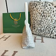 Fortok Goyard Boheme Hobo bag White Goyardine Canvas 26cm x 11cm x 22cm  - 4