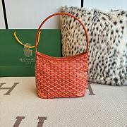 Fortok Goyard Boheme Hobo bag Orange Goyardine Canvas 26cm x 11cm x 22cm - 1