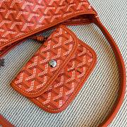 Fortok Goyard Boheme Hobo bag Orange Goyardine Canvas 26cm x 11cm x 22cm - 6