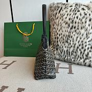 Fortok Goyard Boheme Hobo bag Black Goyardine Canvas 26cm x 11cm x 22cm - 5