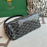 Fortok Goyard Boheme Hobo bag Black Goyardine Canvas 26cm x 11cm x 22cm - 4