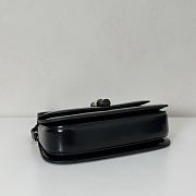 Fortok Gucci Bamboo 1947 top handle bag Black 26.6*13*8cm - 4