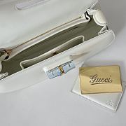 Fortok Gucci Bamboo 1947 top handle bag White 26.6*13*8cm - 3