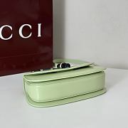 Fortok Gucci Bamboo 1947 top handle bag Baby Green 26.6*13*8cm - 6