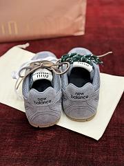 Fortok Miu Miu x New Balance 530 SL sneakers grey suede and mesh - 2