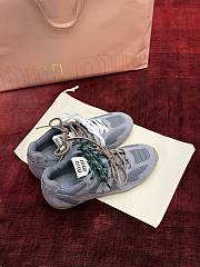 Fortok Miu Miu x New Balance 530 SL sneakers grey suede and mesh - 5