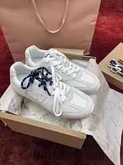 Fortok Miu Miu x New Balance 530 SL sneakers White suede and mesh  - 1
