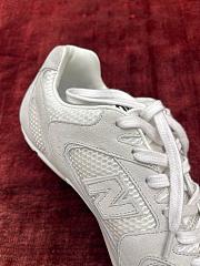 Fortok Miu Miu x New Balance 530 SL sneakers White suede and mesh  - 3