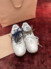 Fortok Miu Miu x New Balance 530 SL sneakers White Leather  - 1