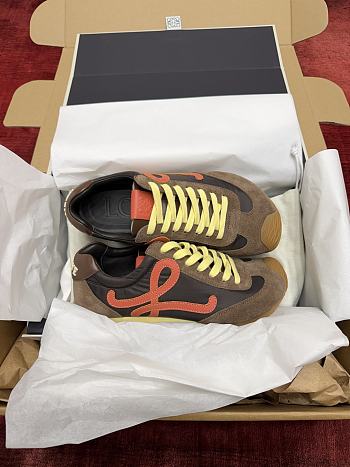 Fortok Loewe Ballet Runner 2.0 sneakers Chocolate Brown 