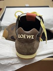 Fortok Loewe Ballet Runner 2.0 sneakers Chocolate Brown  - 4