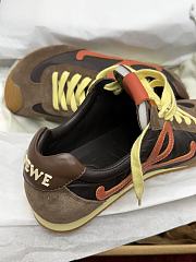 Fortok Loewe Ballet Runner 2.0 sneakers Chocolate Brown  - 2