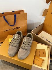Fortok Louis Vuitton LV Trainer in Brown Damier Embossed - 1