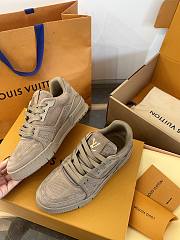 Fortok Louis Vuitton LV Trainer in Brown Damier Embossed - 5