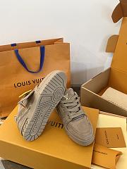 Fortok Louis Vuitton LV Trainer in Brown Damier Embossed - 3