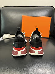 Fortok Hermès Just sneakers Leather Black - 3