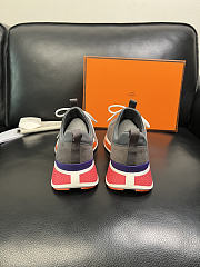 Fortok Hermès Just sneakers Suede Grey - 2