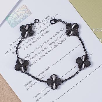 Fortok Van Cleef & Arpels Alhambra bracelet Black