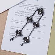 Fortok Van Cleef & Arpels Alhambra bracelet Black - 4