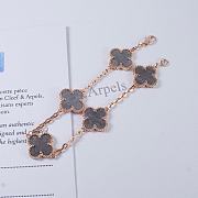 Fortok Van Cleef & Arpels Alhambra bracelet Grey Rose Gold - 4