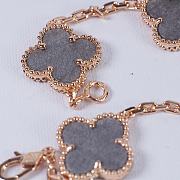 Fortok Van Cleef & Arpels Alhambra bracelet Grey Rose Gold - 5