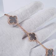 Fortok Van Cleef & Arpels Alhambra bracelet Grey Rose Gold - 6