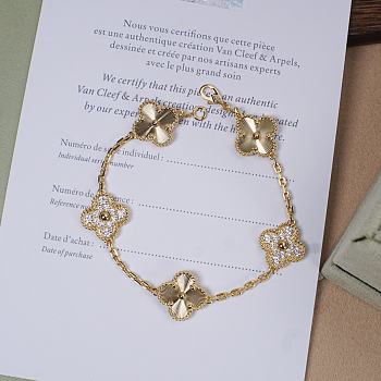 Fortok Van Cleef & Arpels Alhambra bracelet Gold 