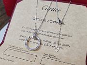 Fortok Cartier Juste un Clou pendant necklaces Siler/ Rose Gold - 3