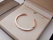 Fortok Bvlgari B.zero1 cuff bracelets Rose Gold/ White - 6