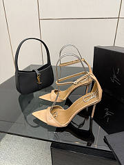 Fortok Giuseppe Zanotti Shiny Nude Heels sandals 9cm - 5
