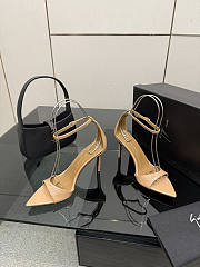 Fortok Giuseppe Zanotti Shiny Nude Heels sandals 9cm - 3
