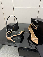 Fortok Giuseppe Zanotti Shiny Nude Heels sandals 9cm - 2