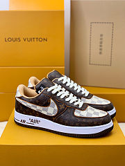Fortok Louis Vuitton x Nike Air Force 1 Low Brown Monogram - 2