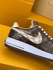 Fortok Louis Vuitton x Nike Air Force 1 Low Brown Monogram - 3