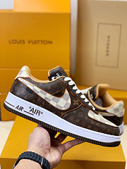 Fortok Louis Vuitton x Nike Air Force 1 Low Brown Monogram - 4