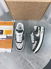 Fortok Louis Vuitton x Nike Air Force 1 Low Black Monogram - 4