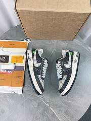 Fortok Louis Vuitton x Nike Air Force 1 Low Black Monogram - 3