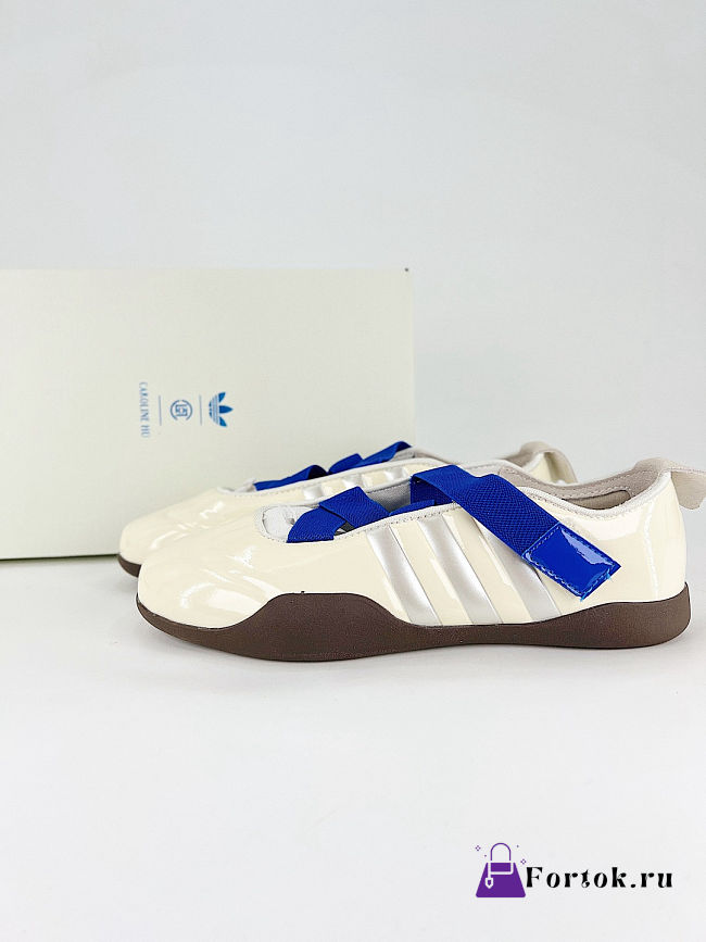 Fortok Caroline Hu x CLOT x Adidas Taekwondo sneaker Off White - 1