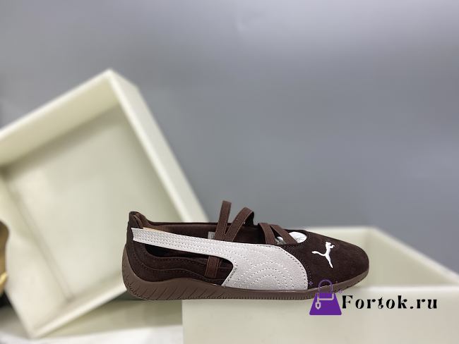 Fortok Puma Speedcat Ballet Lace sneakers Chocolate Brown - 1
