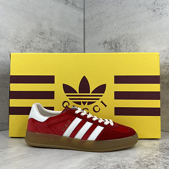 Fortok adidas x Gucci Gazelle Red
